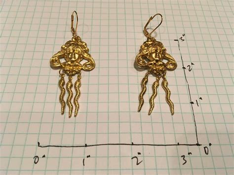 MEDUSA Statement Earrings - Etsy