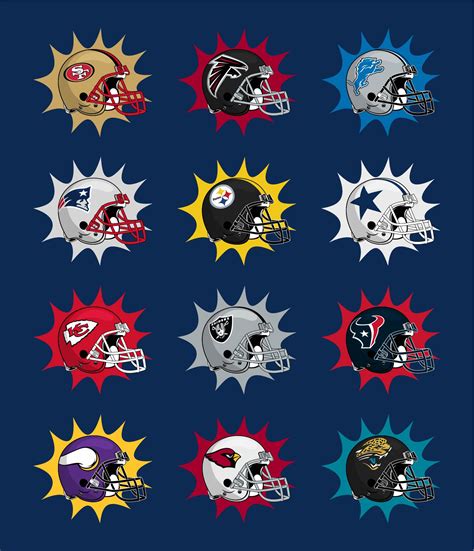 How To Draw Nfl Football Team Logos