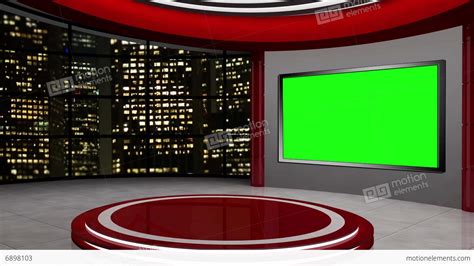 News Tv Studio Set Virtual Green Screen Background Psd Images And | My ...