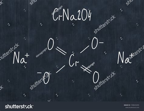 Sodium Chromate Formula Handwritten Chemical Formula Stock Illustration 1708925095 | Shutterstock