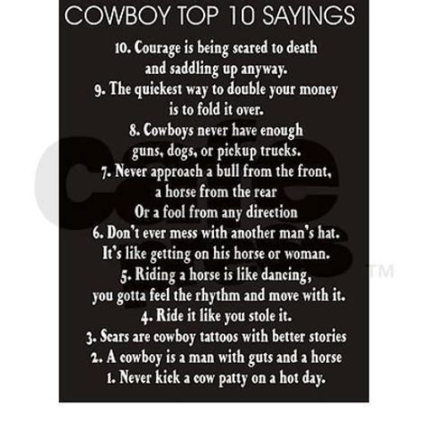 Cowboy Quotes & Sayings | Cowboy quotes, Cowboy love quotes, Rodeo quotes