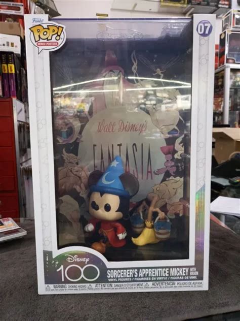 FUNKO POP MOVIE Poster Disney Mickey Mouse-Fantasia 100 Disney Topolino EUR 75,00 - PicClick FR