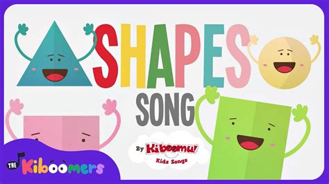 Shapes Songs for Children | Shape Song | Shapes Songs for Kindergarten | The Kiboomers - YouTube