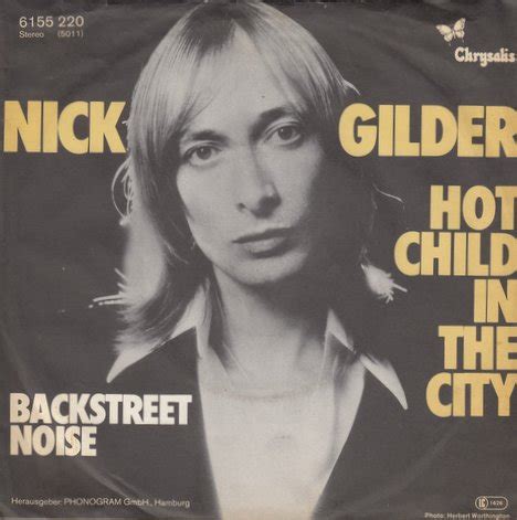 Three Way: Nick Gilder - "Hot Child in the City" ⋆ Global Texan Chronicles