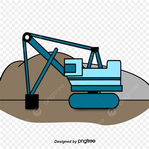 Machinery Clipart Vector, Construction Machinery Cartoon Car ...