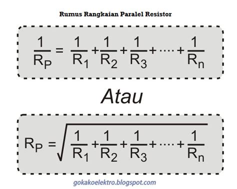 Cara Menghitung Rangkaian Seri Resistor In Parallel - IMAGESEE