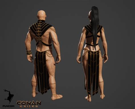 ArtStation - Conan Exiles armor and clothing, part 1, Jenni Lambertsson ...