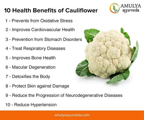 Health Benefits of Cauliflower: #HealthBenefits #dailytips #healthytips #healthyfood # ...