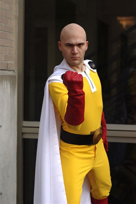 Saitama from OPM cosplay - Ready to punch by Rinkujutsu on DeviantArt