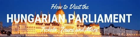 How to Visit the Hungarian Parliament Building in Budapest: Tours ...