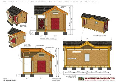 Insulated Dog House Plans: How To Keep Your Pup Warm Throughout The Winter - House Plans