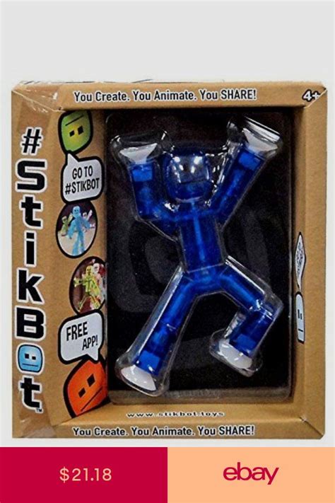 Stikbot Other Action Figures Toys & Hobbies #ebay | Stikbot, Unique toys, Translucent