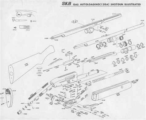 Semi Auto Shotgun Parts Diagram