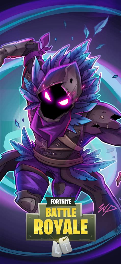 1125x2436 Fortnite Raven Fan Art Iphone XS,Iphone 10,Iphone X HD 4k Wallpapers, Images ...