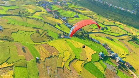 Trải Nghiệm Bay Dù Lượn ở Mù Cang Chải - Bay Trên Mùa Vàng - Klook Việt Nam