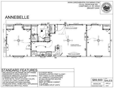 Modular Models - Green River Log Cabins Green River Log Cabins | Log home floor plans, Modular ...