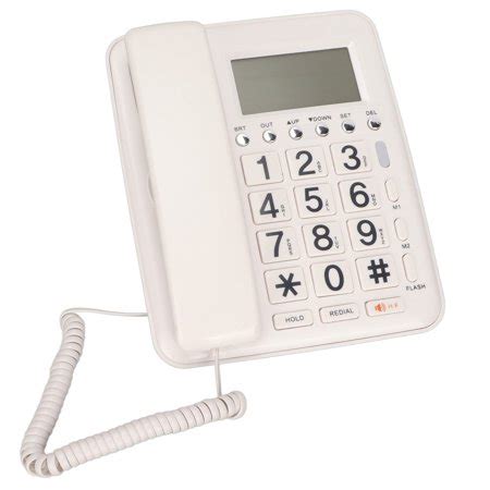 Corded Phone , Corded Telephone Dual Interface Big Button YK-719 For ...