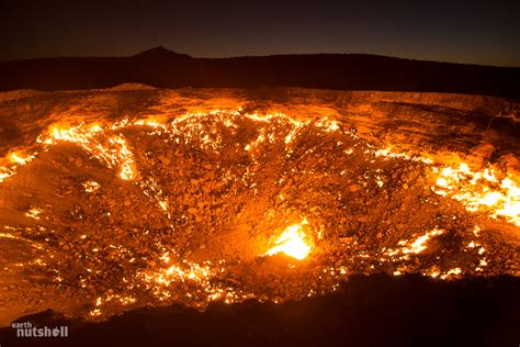 The Door To Hell - Turkmenistan's Crater of Fire - Earth Nutshell