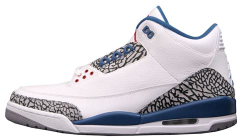 True Blue Air Jordan 3s Original Red Tongue | Sole Collector