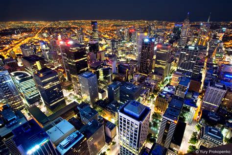 Night View of Melbourne | Night view of Melbourne from Rialt… | Flickr