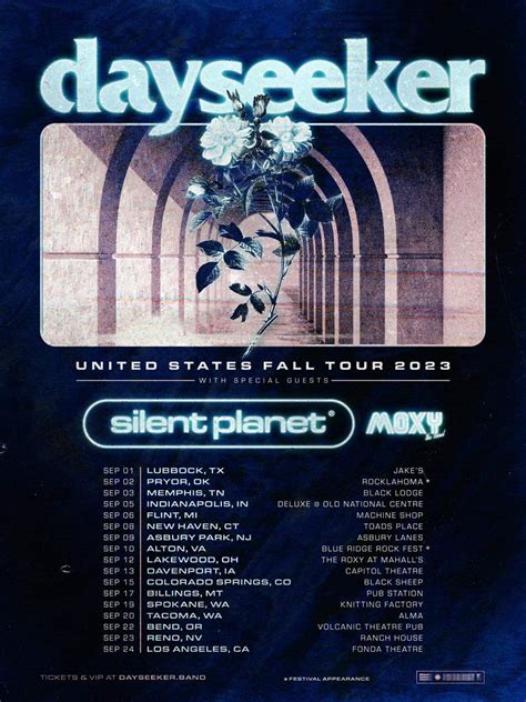 Dayseeker Announce September U.S. Tour With Silent Planet & Moxy The Band – Metal Anarchy