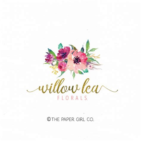 florist logo design floral logo design flower logo design