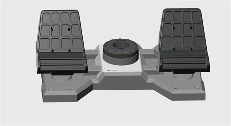 Saitek Rudder Pedals to Cessna Conversion 3D model 3D printable | CGTrader