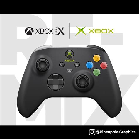 Fan Art. I made a vector illustration of an Xbox series X controller ...