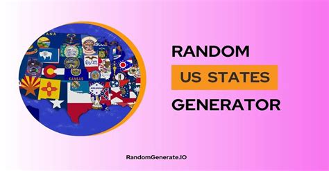 Random US State Generator 🇺🇸 - Pick a Random State