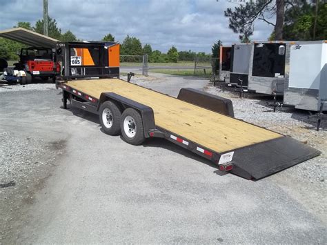 24' tilt deck gooseneck low profile trailer | Gooseneck flatbed trailer ...