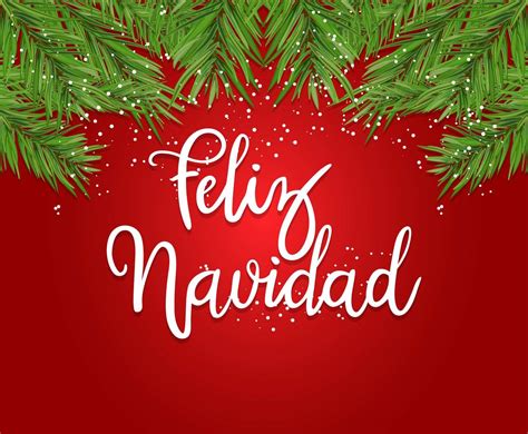 Feliz Navidad Greeting Card Vector Art & Graphics | freevector.com