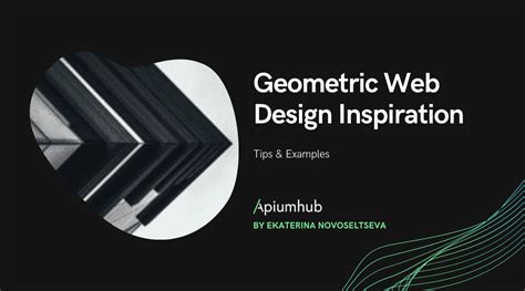 Geometric web design inspiration: tips & examples - Apiumhub