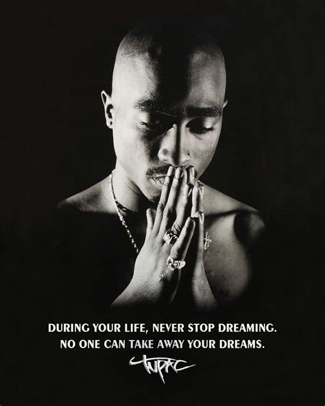 Tupac Inspirational Life Dreams Quote Poster - Etsy