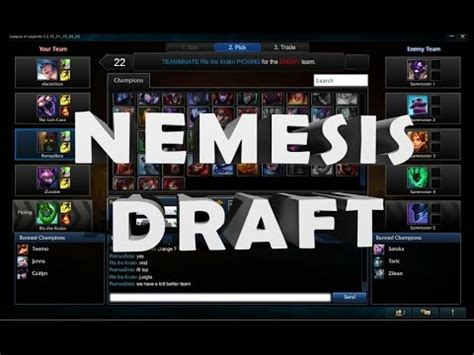 Nemesis Draft Mode Full Gameplay (Yorick) - New League of Legends Game ...