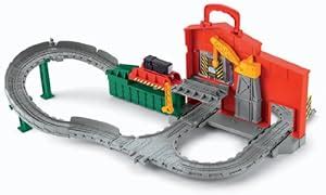 Amazon.com: Thomas the Train: Take-n-Play The Dieselworks Playset: Toys ...