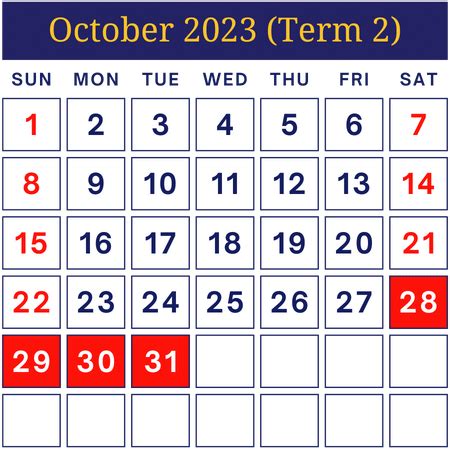 Academic Calendar 2023-2024