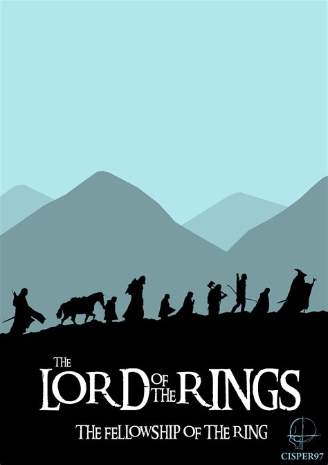 The Lord of the Rings the fellowship of the ring by Cisper97 on DeviantArt