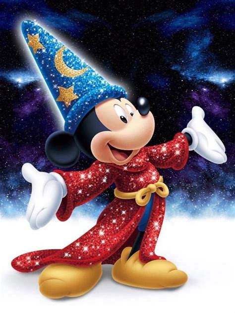 *MICKEY MOUSE THE SORCERER's APPRENTICE ~ Fantasia, 1940 | Mickey mouse art, Disney mickey mouse ...