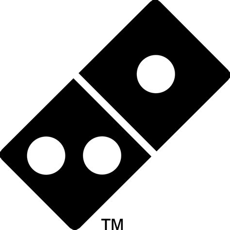 Domino’s Logo Black and White – Brands Logos