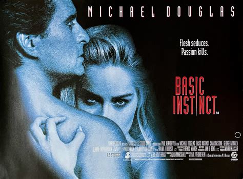 Basic-Instinct-Movie-Poster - Vintage Movie Posters