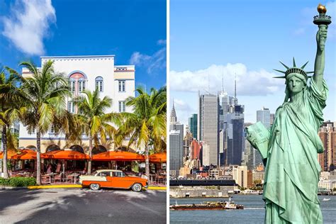 Miami vs. New York for Vacation - Which one is better?