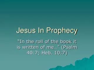 PPT - Israel in Prophecy PowerPoint Presentation, free download - ID ...