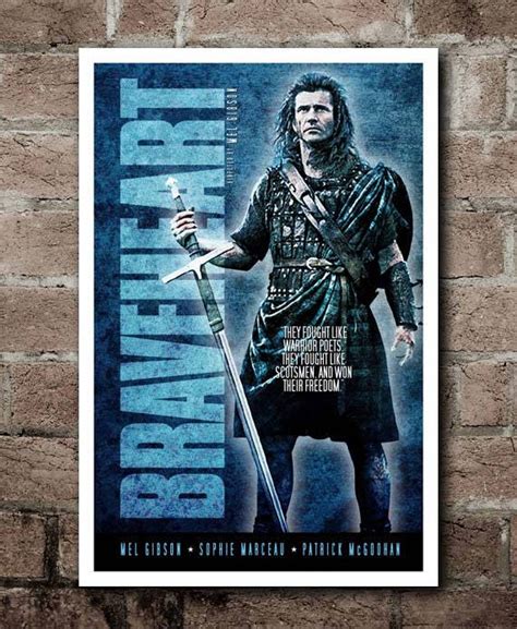 BRAVEHEART Movie Quote Poster