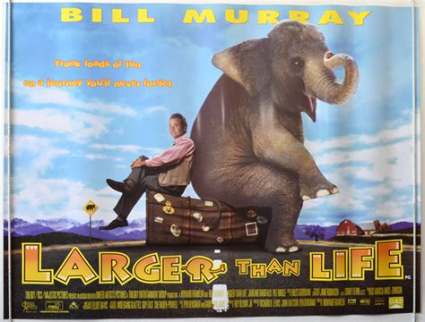 Larger Than Life - Original Movie Poster