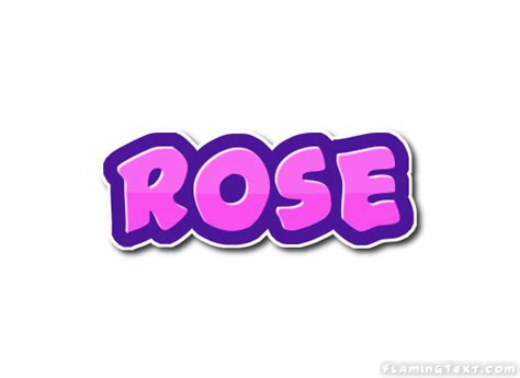 Rose Logo | Free Name Design Tool from Flaming Text