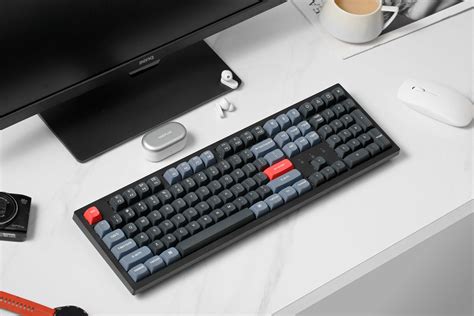 Keychron K10P-H1, 100% Full Size Layout 104 Keys, Red Switch, RGB, Hot