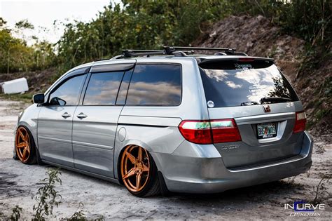 Modified White Honda Odyssey Wallpaper