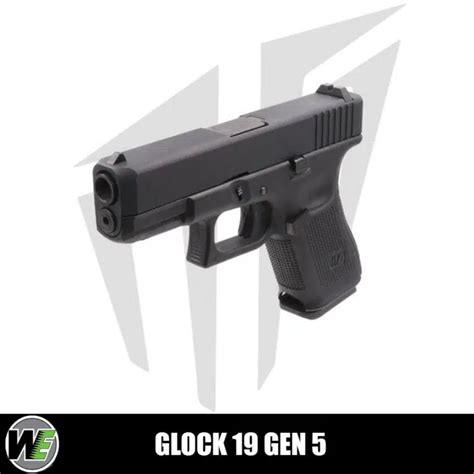 WE Glock 19 Gen 5 Airsoft Tabancası - Armorion.com