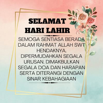 selamat hari lahir isteriku