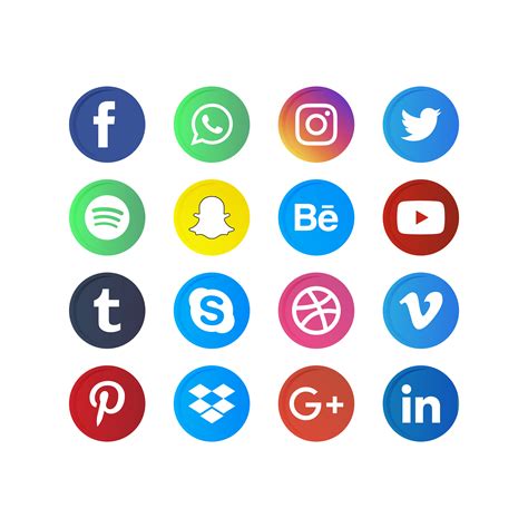 Popular Social Media logo collection - Download Free Vectors, Clipart Graphics & Vector Art